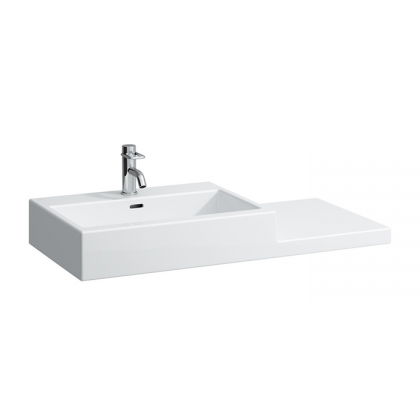 Laufen Living City Раковина 100х46х14 см, 1 отв., цвет: белый