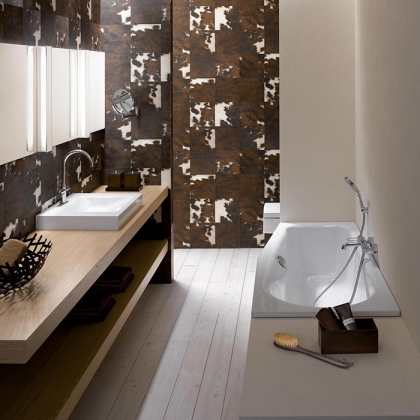 Bette Luna Ванна прямоугольная с шумоизоляцией встраиваемая, 170х75х45 см, BetteGlasur&amp;reg; Plus, (область ног слева) цвет: белый