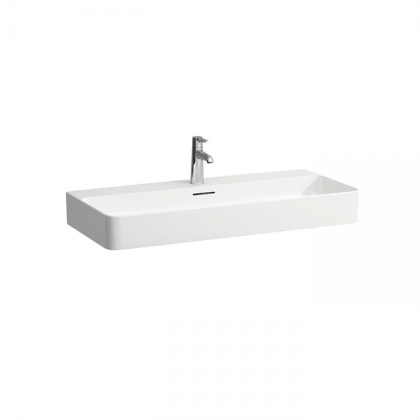 Laufen VAL Раковина 95х42х11.5 см, 1 отв., цвет: белый