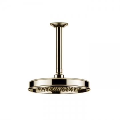 Gessi Venti20 Верхний душ &amp;Oslash;200 мм., с потолочным держателем 288 мм., цвет: Brass PVD