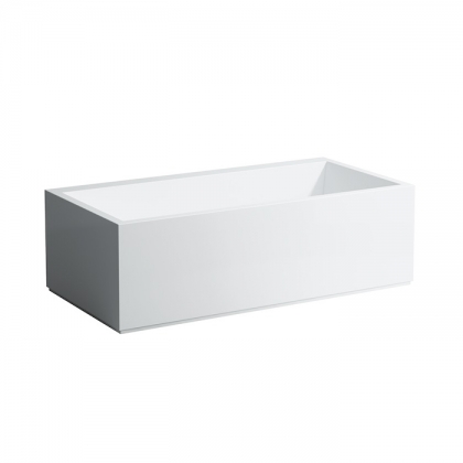 Laufen Kartell Ванна 170x86x44см, отдельностоящая, с слив-переливом с подсветкой, сисит. подъема, материал: композит, цвет: белый