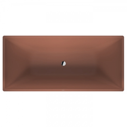 Duravit Vitrium Ванна отдельностоящая 185x85см., с ножками, с2 наклонами для спины, прямоугольная, цвет: матовая корица