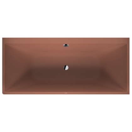 Duravit Vitrium Ванна встраиваемая 180x80см, Dx, с ножками, с2 наклонами для спины, прямоугольная, цвет: матовая корица