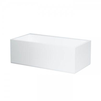 Laufen Kartell Ванна 170x86x44см, SX, с панелями, с слив-переливом с подсветкой, материал: композит, цвет: белый