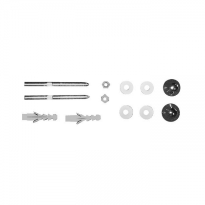 Duravit Крепление для писсуаров Dellarco, Duraplus, Utronic, McDry, Katja, цвет: хром