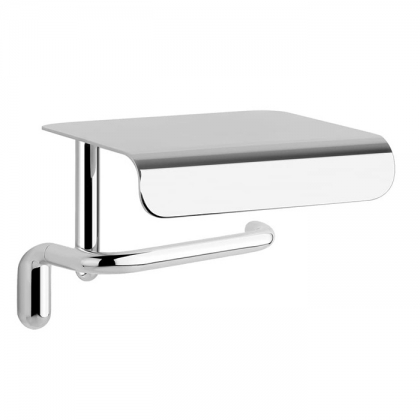 Gessi Goccia Держатель для туалетной бумаги с крышкой, подвесной, цвет: хром