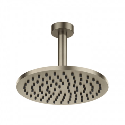 Gessi Emporio shower Верхний душ &amp;Oslash;20см., потолочный, поворотная с шарниром, с защитой от известкового налёта, цвет: Finox Brushed Nickel