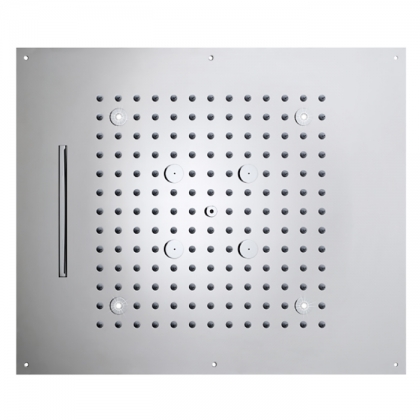 BOSSINI DREAM/3 Верхний душ 570 x 470 мм, 3 режима (дождь, каскад, туман), с 4 LED (белый), блок питания/управления, цвет: хром