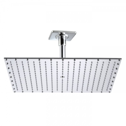 BOSSINI PARIS-RECTANGULAR Верхний душ 500 x 400 мм - потолочный кронштейн 150 мм, цвет: хром