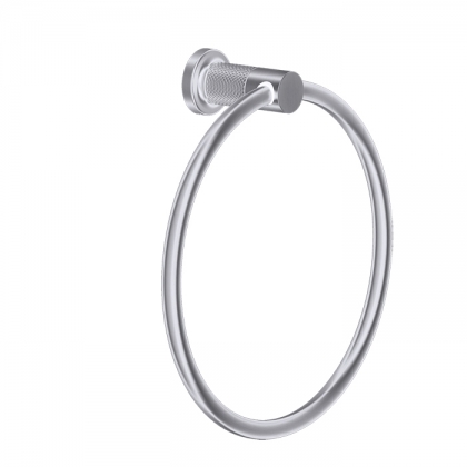 Gessi Inciso Полотенцедержатель кольцо 22см, подвесной, цвет: finox