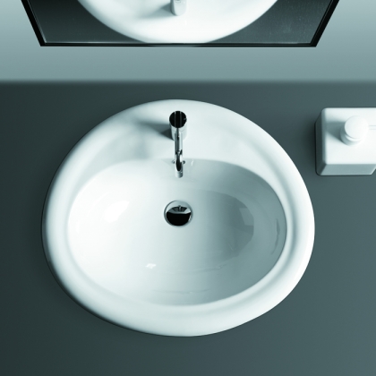 SIMAS Top e lavabi d'arredo Раковина 63х56 см, 1 отв., цвет: белый