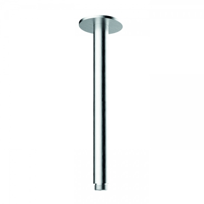Almar 316 Stainless Steel Кронштейн для верхнего душа, потолочный, 20 см с круглым отражателем, цвет: нержавеющая сталь брашированная AISI 316