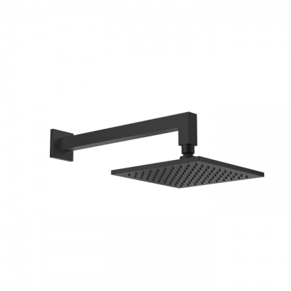 Gessi Emporio shower Верхний душ 20х20см., подвесной, поворотная, с защитой от известкового налёта, цвет: Black XL