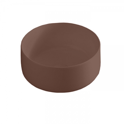 Artceram Cognac Раковина &amp;Oslash;33,5хh16см, накладная, без отв., без перелива, цвет: cocoa