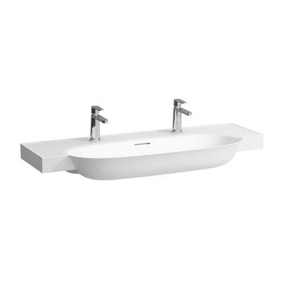 Laufen New Classic Раковина 120х48х16.5 см, 2 отв., цвет: белый матовый