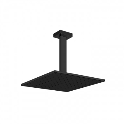 Gessi Rettangolo Верхний душ для потолочного крепления 300x300мм, цвет: Black XL