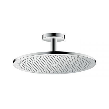 Axor ShowerSolutions Верхний душ, &amp;Oslash; 350мм, 1jet, с держателем 100мм, потолочный монтаж, &amp;frac12;&amp;rsquo;, цвет: хром