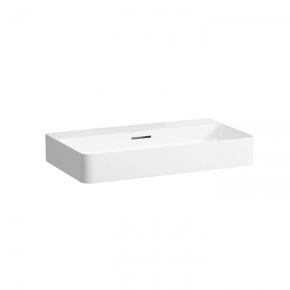 Laufen VAL Раковина 75х42х11.5 см, без отв., покрытие LLC, цвет: белый