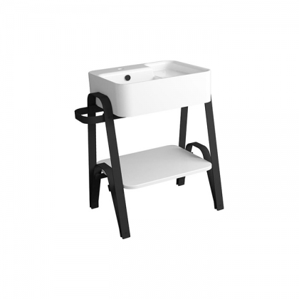 Simas Hop Раковина чаша подвесная 60x50xh18 см, без отв. для смесителя, цвет: белый