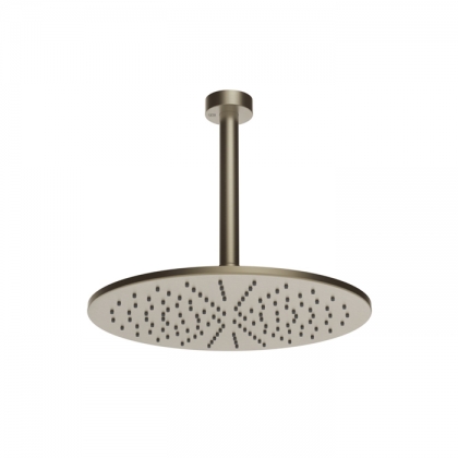 Gessi Emporio shower Верхний душ &amp;Oslash;30см., потолочный, поворотная с шарниром, с защитой от известкового налёта, цвет: Finox Brushed Nickel