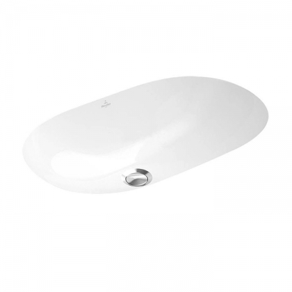 Villeroy&amp;amp;Boch O.novo Раковина врезная под столешницу 60x35см, с переливом, цвет: альпийский белый