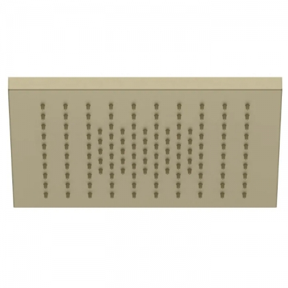 Fantini Acquafit Верхний душ 30х30см., потолочный, цвет: Matt British Gold PVD