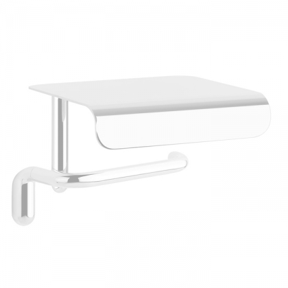 Gessi Goccia Держатель для туалетной бумаги с крышкой, подвесной, цвет: белый