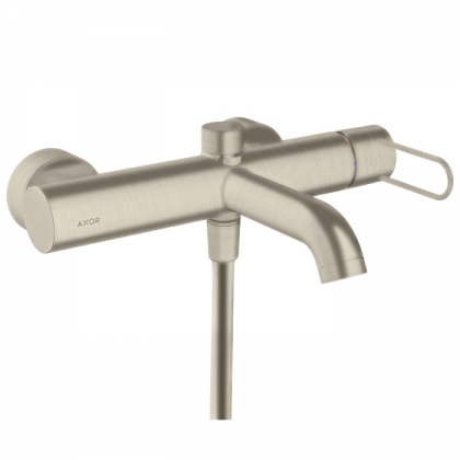 Axor Uno Смеситель для ванны, однорычажный, настенный, цвет: шлифованный никель