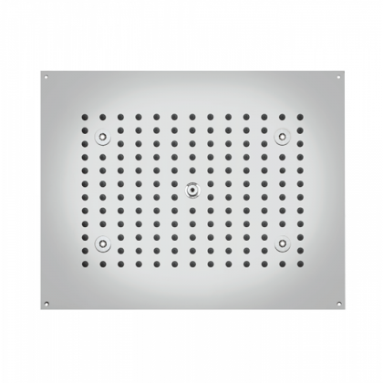 BOSSINI DREAM-RECTANGULAR Верхний душ 470 x 370 мм с 4 LED (белый), блок питания/управления, цвет: хром