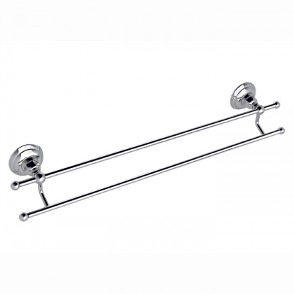 Nicolazzi Accessori Classica Полотенцедержатель двойной 63см., подвесной, цвет: хром 