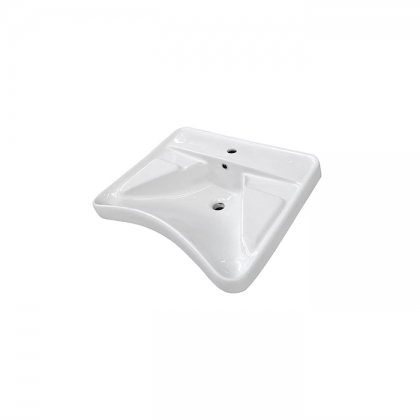 Kerasan Comunita Раковина 63 см, 1 отв., для инвалидов, цвет: белый