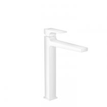 Hansgrohe Metropol Смеситель для раковины 260, на 1 отв, с донным клапаном, излив 204мм, цвет: белый матовый