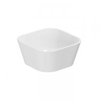 Azzurra Build Раковина 30х30х14 см, без отв., накладная, цвет: белый