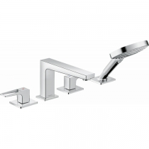 Hansgrohe Metropol Смеситель на борт ванны, на 4 отв., цвет: хром