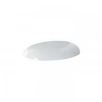 Azzurra Clas+ Сиденье для унитаза 56см, микролифт, цвет: белый/хром