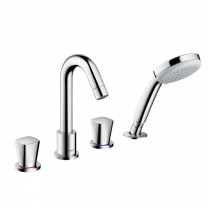 Hansgrohe Logis, Смеситель на борт ванны, на 4 отверстия, Цвет: хром