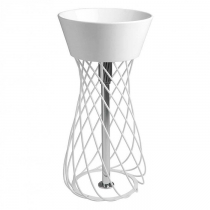 Artceram Wire Консоль 43х43х65см., напольная, металлическая, цвет: белый