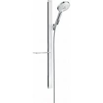 Hansgrohe Raindance Select S 120 Душевой гарнитур 91.5см., с ручным душем, цвет: хром/белый