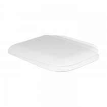 AZZURRA PRUA Сиденье для унитаза, с микролифтом, цвет: белый//хром