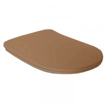 Kerasan Tribeca Сиденье &amp;rdquo;Slim&amp;rdquo; для унитаза, микролифт, цвет: Bruno matt
