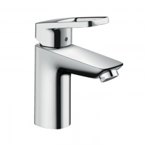 Hansgrohe Novus Loop Однорычажный смеситель для раковины 100, с рукояткой-петлей, с донным клапаном, хром
