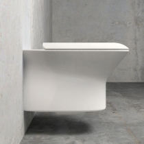 AZZURRA PRUA Унитаз подвесной 52х35см., цвет: белый