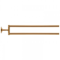 Duravit Starck T Полотенцедержатель двойной, 46.5см, подвесной, цвет: bronze Brushed