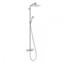 Hansgrohe Croma E 280 1jet Душевая система Showerpipe с термостатом для ванны, хром