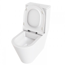 Azzurra Forma Унитаз моноблок, 68х37х83,5см, безободковый, цвет: белый