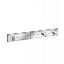 Hansgrohe RainSelect Смеситель для душа, термостатический, 5 источника, СМ, внешняя часть, цвет: хром