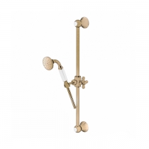 Gattoni PD Душевая стойка 60см с лейкой CLASSIC и шлангом, цвет: бронза