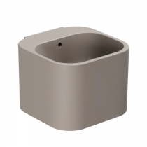 Azzurra Tandem Раковина подвесная 44x43xH32 см, без отв., с переливом, цвет: Tortora