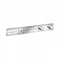Hansgrohe RainSelect Термостат для душа, 5 источников, внешняя часть, цвет: хром