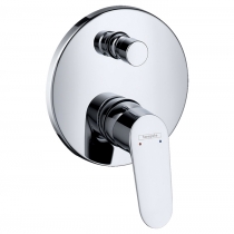 Hansgrohe Focus Смеситель для ванны, встраиваемый, внешняя часть, цвет: хром
